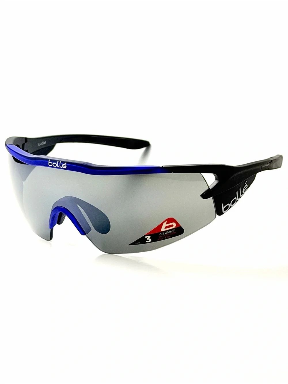Bolle Aeromax 12269 Sunglasses 100% Authentic New Black Blue